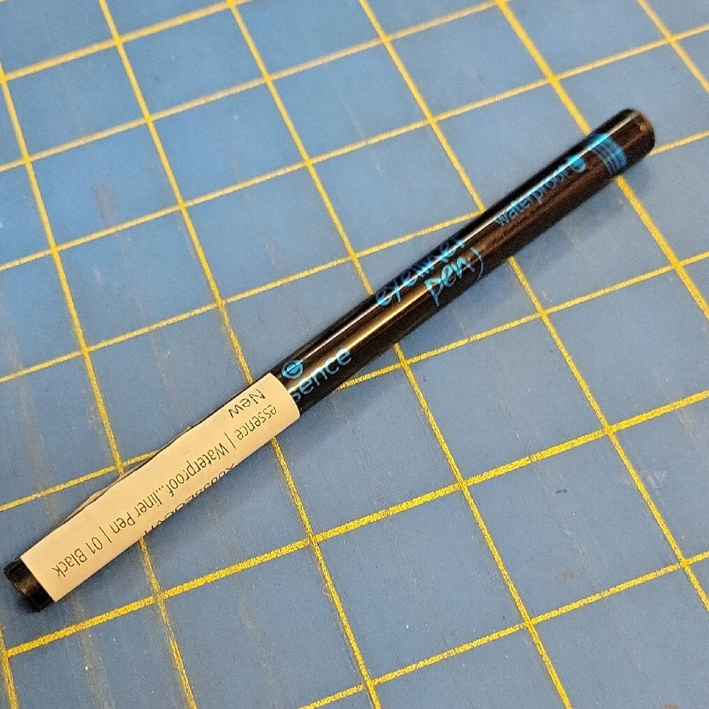 Essence 01 Black Waterproof Eyeliner Pen New Sealed